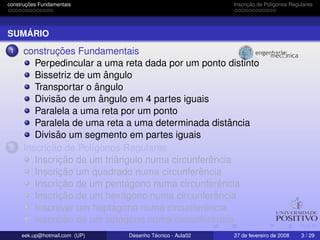 Desenho Técnico (Constr Geom)