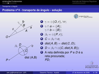 Desenho Técnico (Constr Geom)