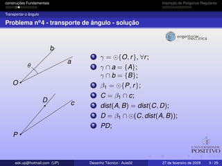 Desenho Técnico (Constr Geom)