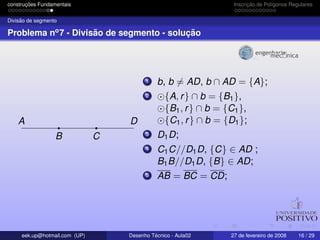 Desenho Técnico (Constr Geom)