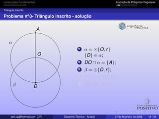 Desenho Técnico (Constr Geom)