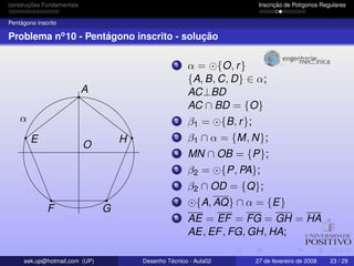 Desenho Técnico (Constr Geom)