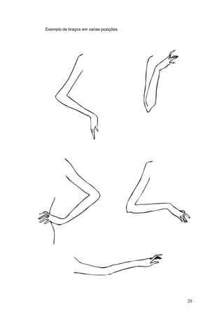 Exemplo de braços em varias posições.
20
 