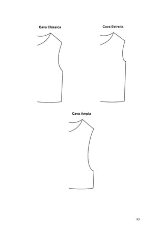 Cava Clássica Cava Estreita
Cava Ampla
93
 