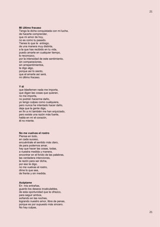 De sentimiento a sentimiento PDF