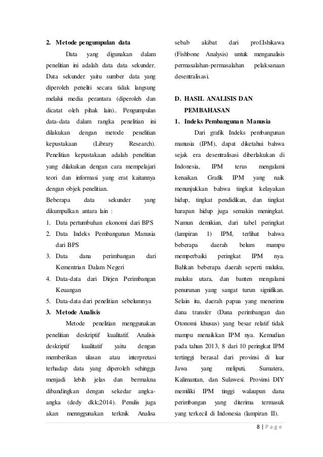 Desentralisasi fiskal di indonesia Permasalahan dan Desentralisasi fiskal di indonesia Permasalahan dan