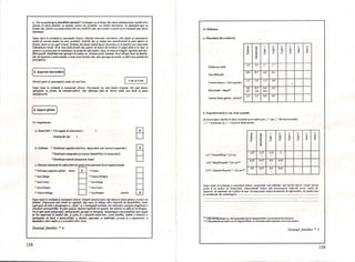 l~
a. Cu c. personaj le Identl"ld subiectul? La I""'put cu ellllsuşi. dar dacă =mlnatoarea insljfd sd.re
plaseze În afara familiei, se exclude, pentru 00, probabil, ,,--0 fn/efes intrebarea. Se identifia.'i apoi cu
fratele său. pentru a..ş; putea folosi din noujucăriile sale. apoi pentru a putea să se trezească mai târziu
dimineaţa.
Fapte ieşite În evidenţA şi comentarii clinice: Absenţa viitorului nou~ăscut (din desen şi comentarii)
aratel al sarcina mamei nu esle, probabil, vizibilă, dar şi relaţia mai semnijimJivă in plan afectiv cu
fratele, decdt cu un copii virtual. Ordinea din desen indică faptul că poziţia sa in familie este m/oriza/ă
(identificare bună). El ar wea săfie fratele săI( pentru că acesta din urmă arfi singur dacă el ar lipii. şi
[>eli/TU a se puteajuru In continuare al propriile salejucării. Apo~ ar avea privilegiul copilului mai mic:
ford şcoali1, rdmdlldnd mai aproape de mama sa. Aceasta poate IlIsemna că..şi iubeşte locul In/amilie.
dar că II/CeQ/'că o ambivalenli1: a avea loculjratelui sl1u, mai aproape de mamd. şi fori1 ,·ă..şi parclll di"
prerogative.
(3. Aspectul dezvoltilrii]
Nivelul graic al pcnonajuJui reuşit cd mai bine: 6 ani ,i 6 luni -1
Fapte ieşite în evidenţA şi comentarii clinice: Personajele nu sunt foarte inveslile. Ele sunt foarte
aproplale, ca /ormil. de amulelfl-dtibrit. Dar di/erenla /ală de Idrsta reald este mică şi pulill
semnlficatild.
(4. Aspect global J
4.1 AmplasArea
• • Sensulfoll • Cel sugeml de ""aminator (
Roti.... "ii ("":
b. Calitdea 'Distribuţie regulatA (echilibru, rispunzând unei anumite organizAri)
• Distribuţie neregulatA (un anumit dezechilibru În compoziţie)
, Distribuţie haoticl (aranjament bizar)
c. Sttuar." desendli In cadrulfoll (se plHJl. nola mai muk d. un amplruoment)
• Utilizarea spatiului giobai desen
R.,.~, Sus-Stânga • Centru-Dreapta
• Sus-Centru • Jos·Stânga
• Sus·Oreapta • Jos-Ccntru
, Centru-Stânga • Jos·Dreapta familie
~
§
Ix
Fapte icşite in eviden,l fi comentarii clinice: Adoptd j'ellSUlpropus, dar "toarcefoaia pentru a colora UII
element. Dispullerea este dtatd ca regulatd, deşi casa, la gdnga, diJ o impresie de dezechilibru. Acest
copII pare sâ alb/J ofuncţionare a .. Eului" ~ o Inteligenţă normale, da subzistă o oarecarefragilitate u
slrucJurif personalltdlN. In plan spalial. desenul cuprinde tot spaliul. dar /amilia se aJld jos In dreapta.
Potfi da. dmtd Interpretări: ulII/zarea/oII O(Toape In Ittregime, desemnează o pers01lOiitaie care ocupă
un loc Impartanl In mediul sI1u. şi poale fi o anumită maturitate. Locul/amiliei, indică o irwestire a
instinctelOl' de bazl1. a materiallt~i( a cI1utării siguratţei şi jfallilitiţi( precum şi a expanslunii, a
dadtlderff cătr. m«llu şi a CTlentărIl către viitor.
Desenul familiei • 4
138
4.1 ÎnAlţimea
a. Dimensiuni {tii c~lIli,"etrQ
r-
I .~
I I :a. ii.g :"[
~ ~~
... 8 8 "<E
..::.
înAI~mea totalA
).6 4,6 Z,7 1.7
Cap (fărA pAr)
0.9 0,7 0.9 0,4
Trunchi (lIllcri - Între gaml::e)
1,5 I,R I,Z 0,8
Braţ (umăr - <ilget)'
0,6 0,7 0,6 0,5
0,7 1.0 0,6
Gambe (Între gambe. picior)' ' J.J
I.Z 0,6 0,5
b. Proporţii truncm şi cap, braţe şi gamb~
Se ÎncercuÎ::sc valaile in afina namelor şi se indicA jrin ,,+" sau ,,-" drec~a excesului:
,,+" =maimare, şi ,,-" = mai mic oocâtnorma.
I
U
.".
I I!~
!
~ '5.
.. ~ 8 8...
~
1,5? TrunchilCap? 2.4 cm
I 1,67 2,57 I,H
+ -
1.25 ? Braţ!frunchi ? 2,0 cm" l0._4J
0,47 0:5 IO.~J
-
0,75? GambelTrunchi? 1,25 an" r 0,8
0,67 0,51 0.6J
~
~ ~
..: ..:
Fapte ieşite în evidenţă şi comentarii clinice: proporţiile .llftt i"plliile, .mb nivelul său de vârstâ. Acesta
pOlite fi 'In i"dice de imahlrilate. /)imemiunlfe reduse Cllle personajelor rejlecJă, pOlite, indici de
depresie, de OIKielate, de replieN insine, Aceaslapoate i"dicase"lÎmellle el! inferioritate, de i"adecvare
şi selllime"te de constrângere.
• ehi cclcdOOibra~ SILI cdedoolgambc Ultdc blgimidircrit~ llCnotca.7lcelcoouău~imi.
•• CAd ,ambele.... b~olc l lJ1tdolqimidif«Îte,.e clIIculoa:.l modi. u",imibrccbrdool mcnbrc.
Desenul familiei • 5
139
 