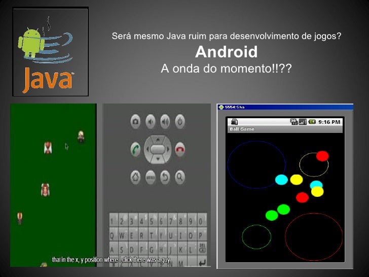 Desenv. jogos em java e Proj. Parallax