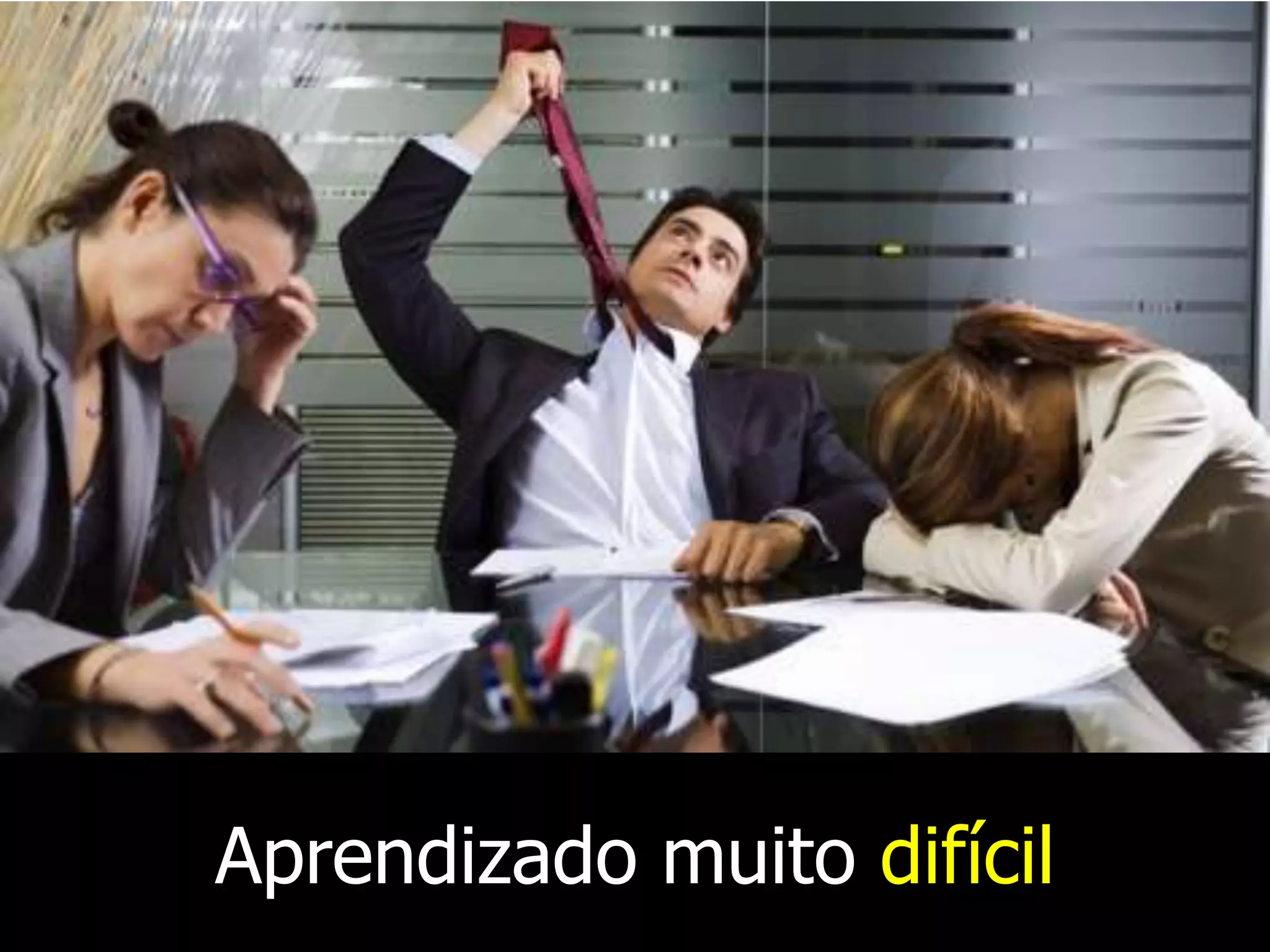 Aprendizado muito difícil