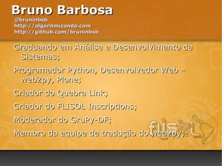 Desenvolvimento web há 3 anos; 