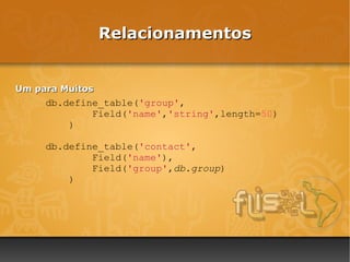 Estrutura Condicional # -*- coding: utf-8 -*- if   <condicao>: <bloco de código> elif   <condição>:  # Mesma coisa que  else if <bloco de código> elif   <condição>: <bloco de código> else: <bloco de código> 