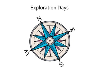 Exploration	
  Days
 