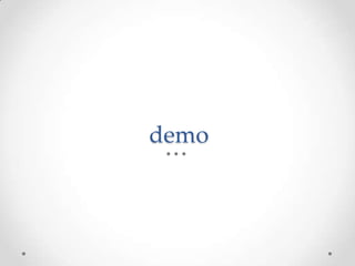 demo
 