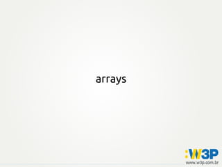 arrays
 