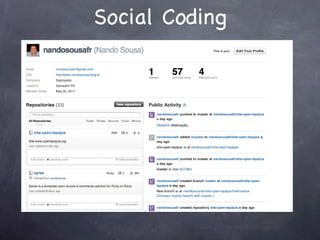Social Coding
 