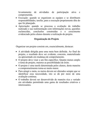 Desenvolvimento De Projetos