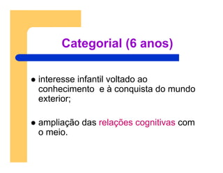 Desenvolvimento Infantil
