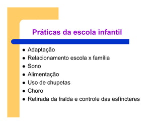 Desenvolvimento Infantil