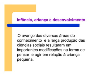 Desenvolvimento Infantil