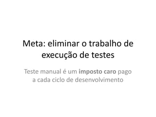 Desenvolvimento Ágil de Software com Qualidade Intrínseca