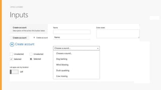 OFFICEUIFABRIC
Inputs
 