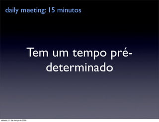 Desenvolvimento Ágil com SCRUM