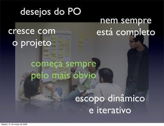 Desenvolvimento Ágil com SCRUM