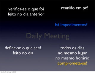 Desenvolvimento Ágil com SCRUM