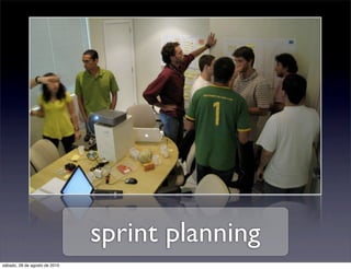 sprint planning
sábado, 28 de agosto de 2010
 