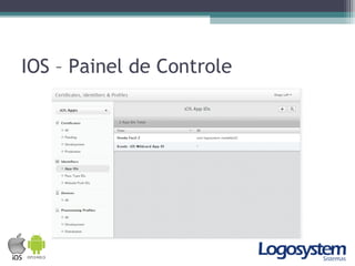 IOS – Painel de Controle
 