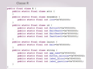 Classe R
 