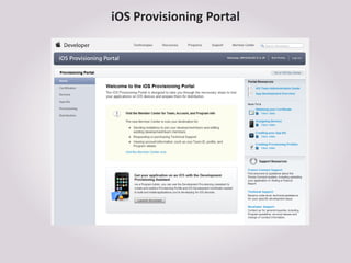 iOS Provisioning Portal
 
