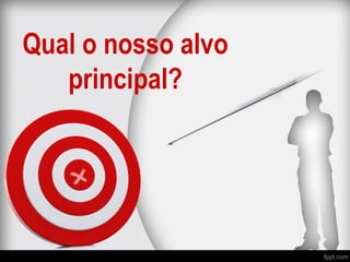 Qual o nosso alvo
principal?

 