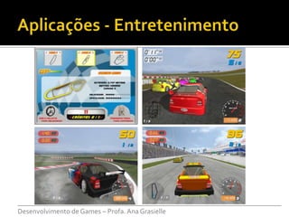___________________________________________________________________________
Desenvolvimento de Games – Profa. Ana Grasielle
 