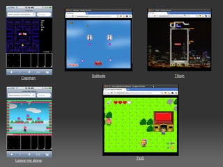 Solitude          TSpin
   Capman




                            TloS
Leave me alone
 
