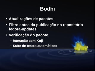 Desenvolvendo uma distribuição Linux - Projeto Fedora