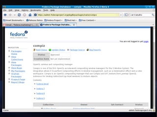 Desenvolvendo uma distribuição Linux - Projeto Fedora