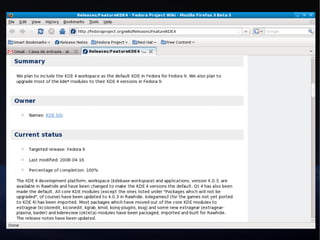 Desenvolvendo uma distribuição Linux - Projeto Fedora