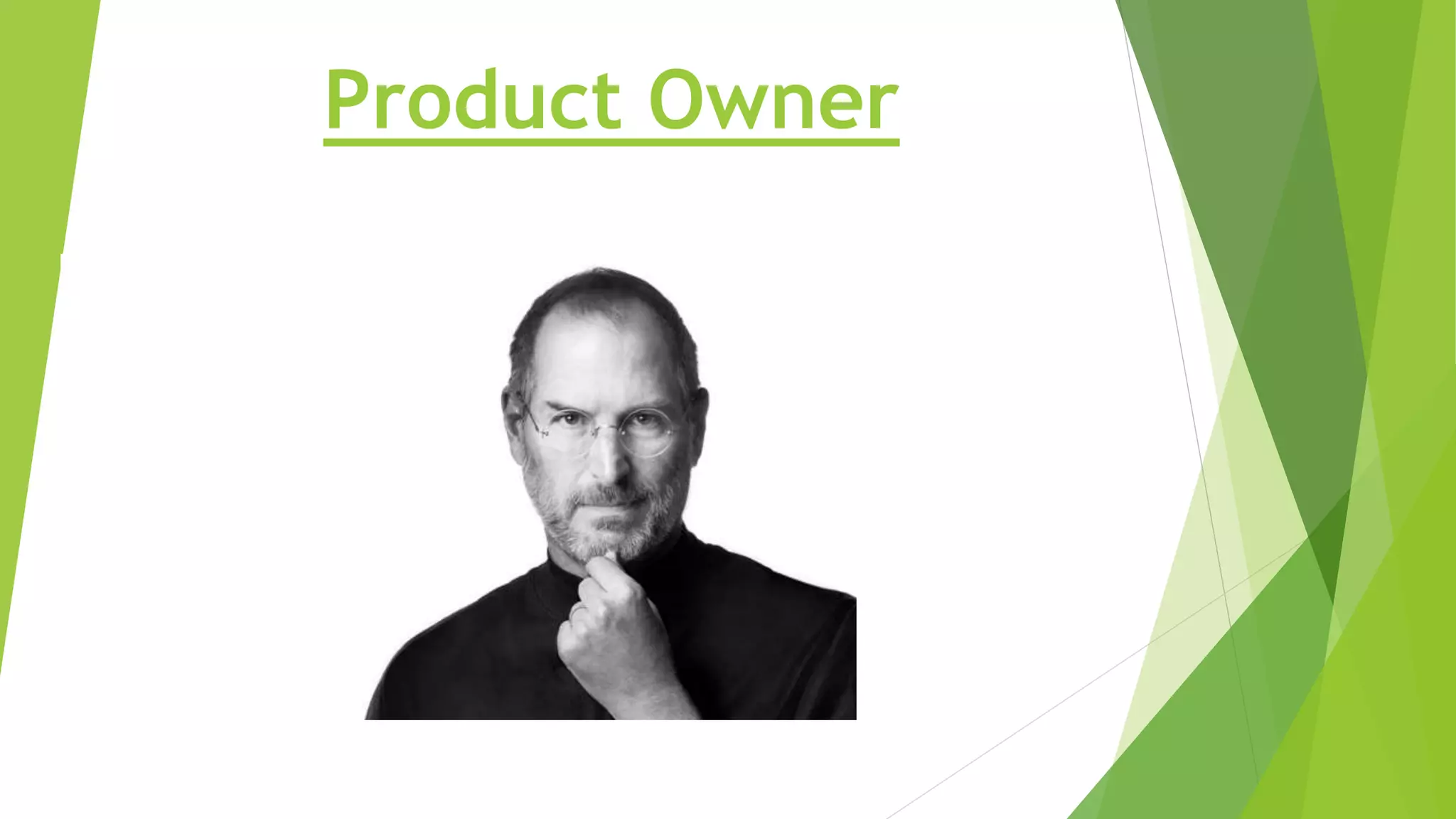 Product Owner
 