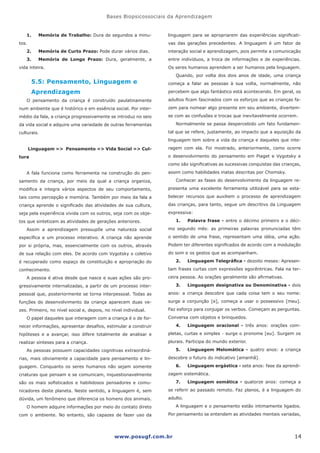 Desenvolvimento humano e aprendizagem ii | PDF