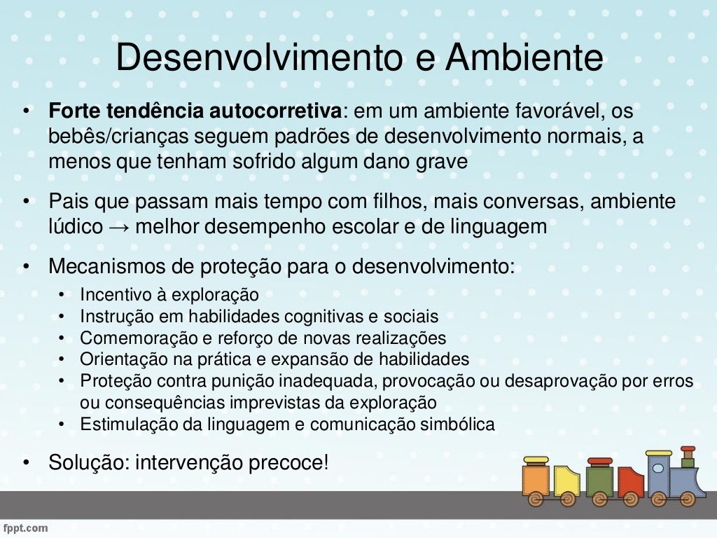 Desenvolvimento infantil