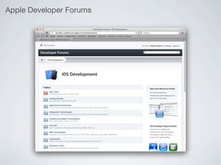 Apple Developer Forums
 