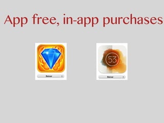 App free, in-app purchases 
 