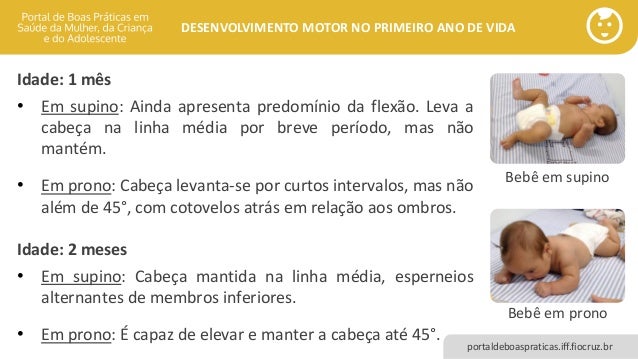 Desenvolvimento Motor No Primeiro Ano De Vida Desenvolvimento Motor No Primeiro Ano De Vida