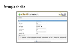 Desenvolvimento orientado a objetos com adianti framework | PPTX