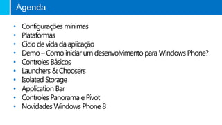 Agenda
•
•
•
•
•
•
•
•
•
•
 