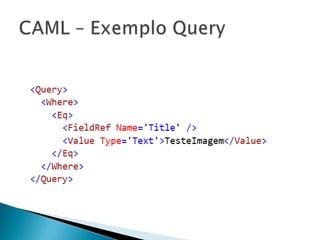 Sharepoint utiliza amplamente Webparts em suas paginas
