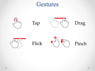 Gestures
 