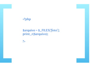 Desenvolvimento web com PHP parte 3
