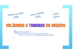 Desenvolvimento web com PHP parte 3
